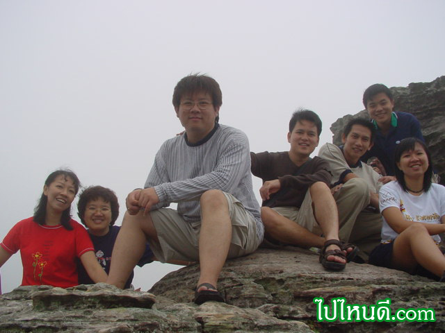 คณะทัวร์ บนสวนป่าหิน