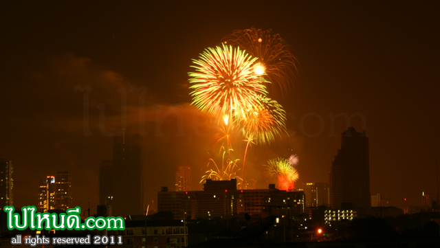 พลุปีใหม่ 2554