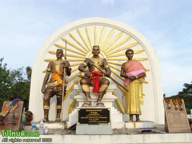 องค์ดำ องค์ขาว และพระสุพรรณกัลยา