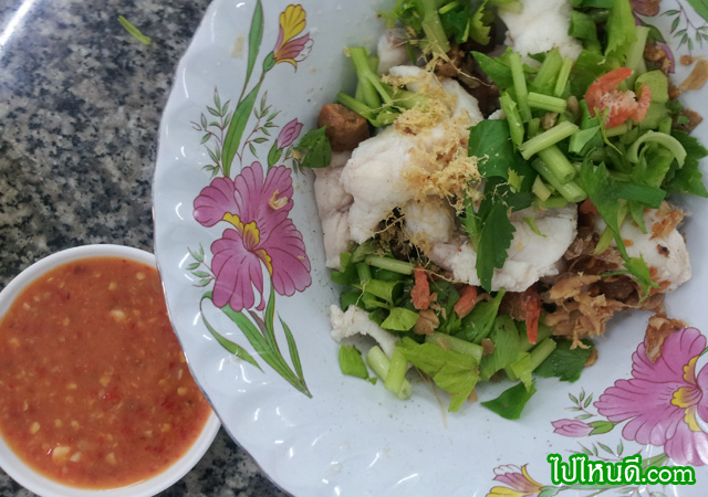 ลวกจิ้มปลาเก๋า