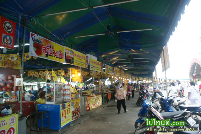 ร้านค้าเทศกาลกินเจ สมุทรสาคร