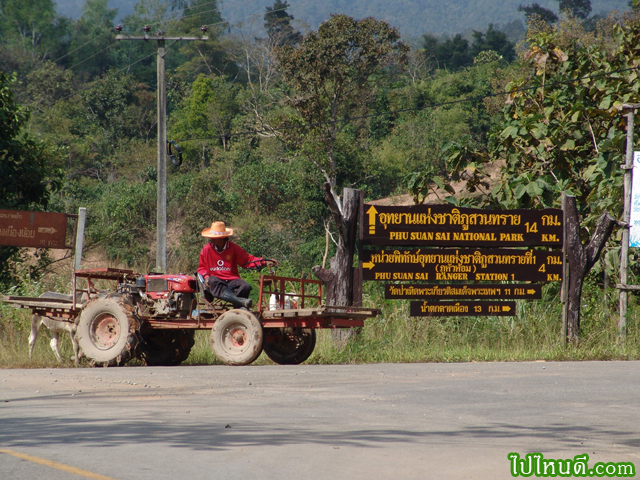 ทางไปภูสวนทราย