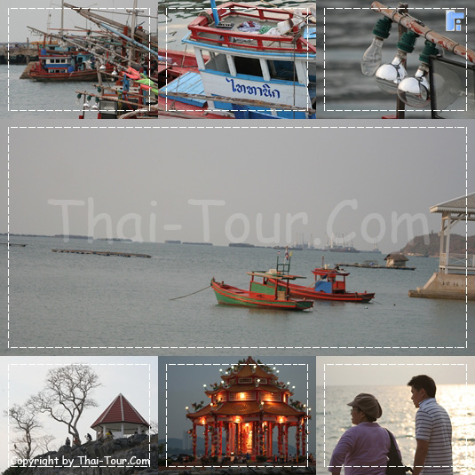 บรรดาเรือประมง หลบลม     