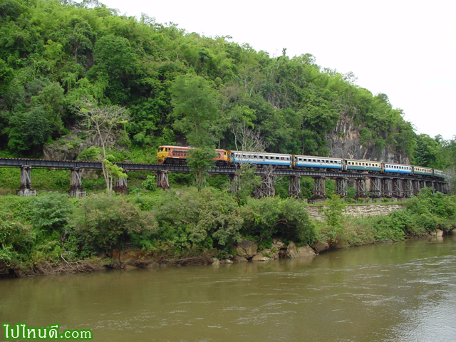 ทางรถไฟสายมรณะ อ.เมือง จ.กาญจนบุรี