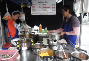 ขนมโตเกียวหน้าโรงเรียนกิตติ