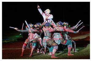 งานเฉลิมพระเกียรติพระบาทสมเด็จพระพุทธเลิศหล้านภาลัยประจำปี2555